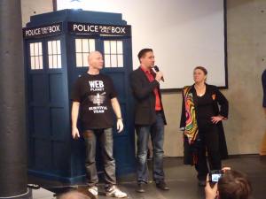 Timelash organisers (from left to right) Ralf Schmidt, Pascal Salzmann and Simone Violka. (Photo by Pascal Salzmann)